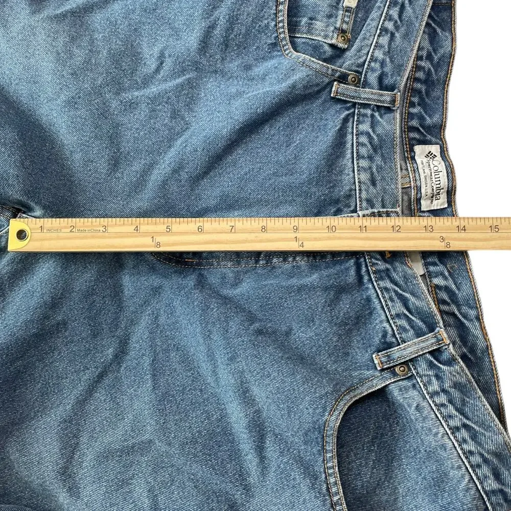 Columbia Mens Jeans Size 40 Tough Mother Active Outdoor Relaxed Straight Denim